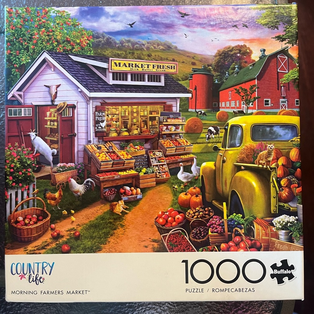 Buffalo games, country life, 1000 piece puzzle